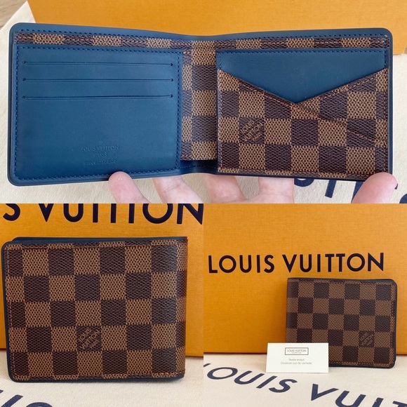 Louis Vuitton Handbags - 💎✨BRAND NEW✨💎 Blue Interior Damier Ebene Wallet!